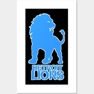 Detroit Lions Posters and Art